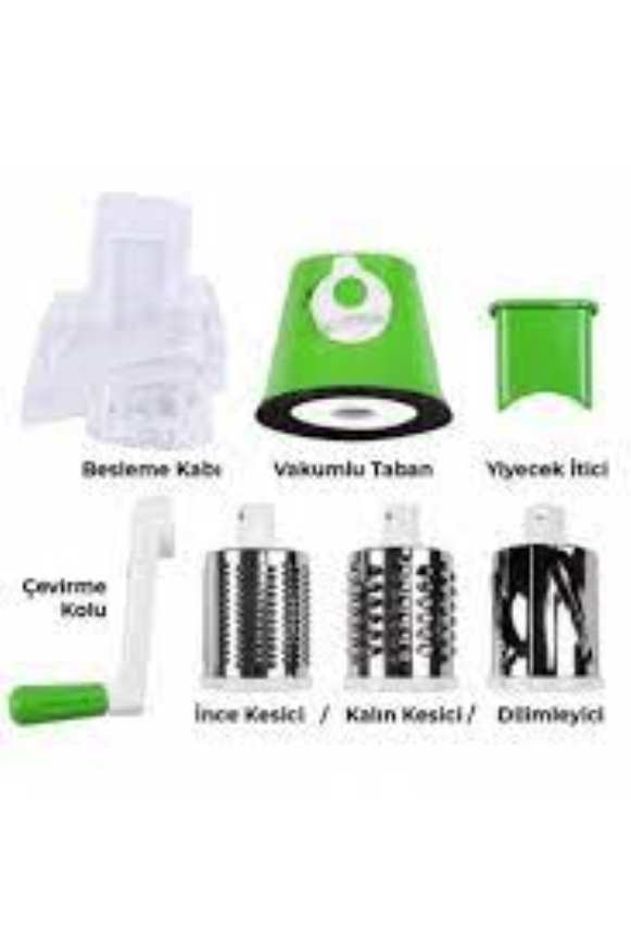 CEMRE Çevirme Kollu Pratik Doğrayıcı Rende 2