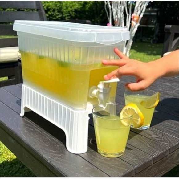 Foly Life Musluklu ve Ayaklı Buzdolabı İçi Seyyar Su ve Limonata Sebili