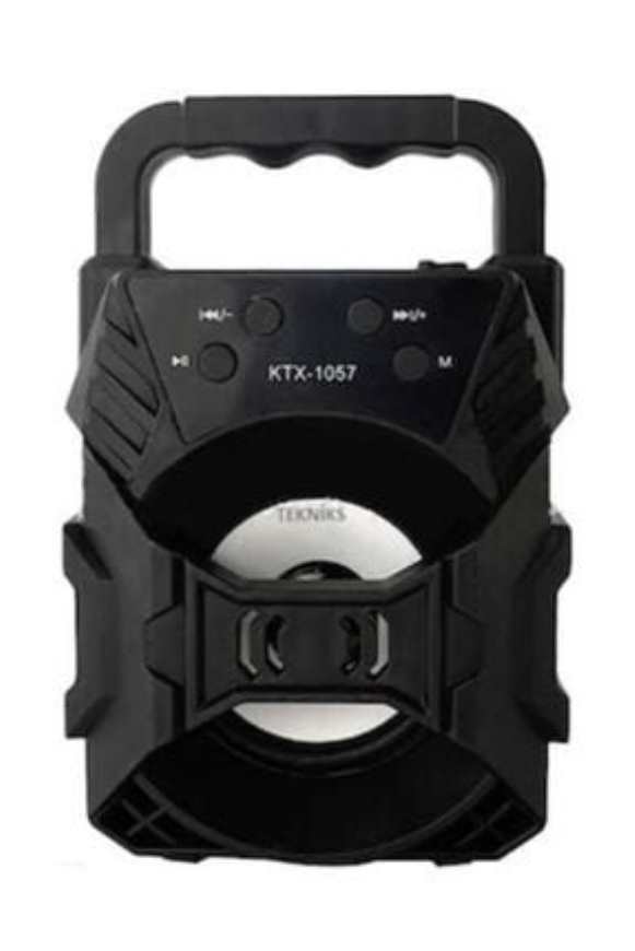 KTS Esyax -1057 Bluetooth Hoparlör Işıklı Yüksek Kalite Ses Bombası