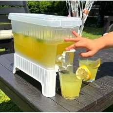 Foly Life Musluklu ve Ayaklı Buzdolabı İçi Seyyar Su ve Limonata Sebili